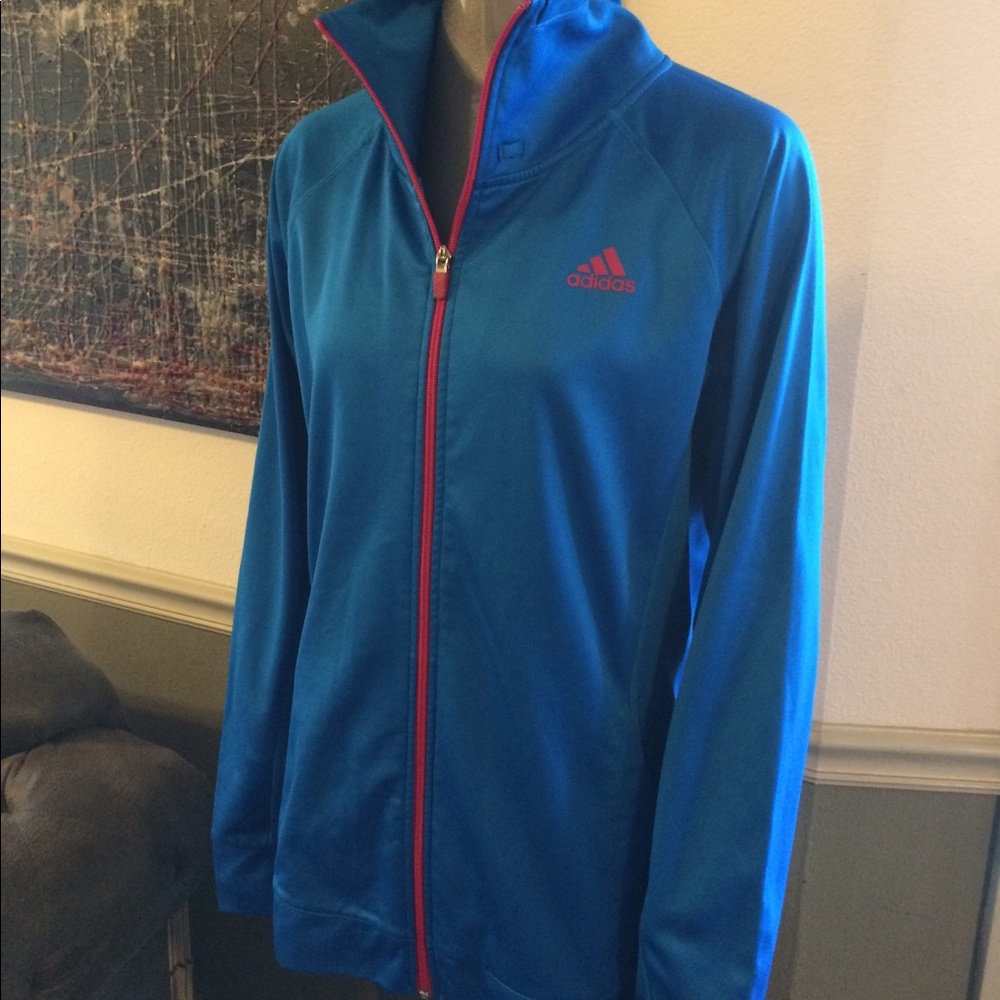 Adidas Climalite Zip Front Jacket - image 1